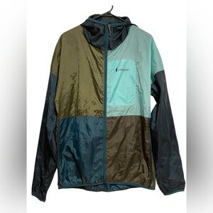 Cotopaxi Mint and Brown Jacket
